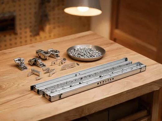 Cabinet hardware and small repair fasteners